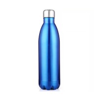 750ML sport 304 stainless steel thermos vacuum flask sealed water bottle